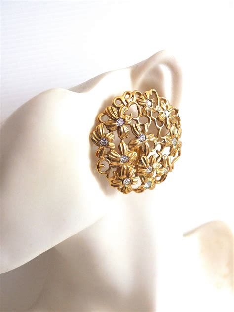 boucle d'oreille ysl vintage|Boucles d'oreilles Yves Saint Laurent .